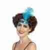 Flapper Stirnband 1920er Jahre Blau - carnivalstore.de