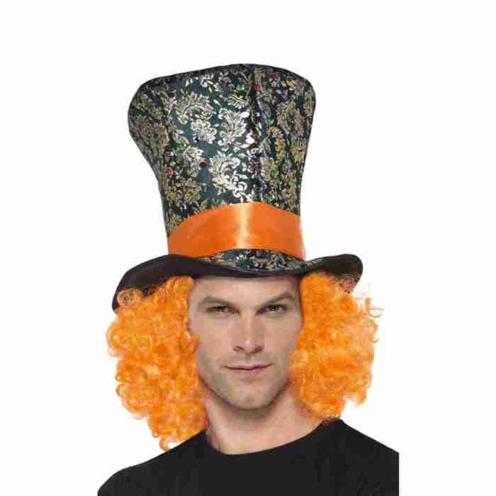 Bunter Zylinder Hut mehrfarbig Karneval Fasching Party Accessoire