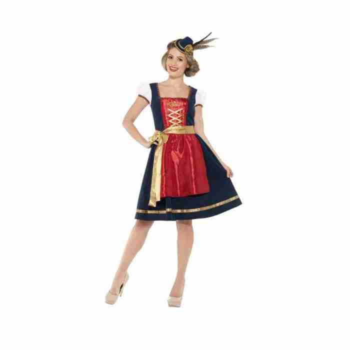 Bayerisches Dirndl Kostüm Deluxe Claudia - carnivalstore.de