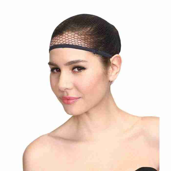 Perückenkappe Schwarz - Professionelle Wig Cap für natürlichen Look