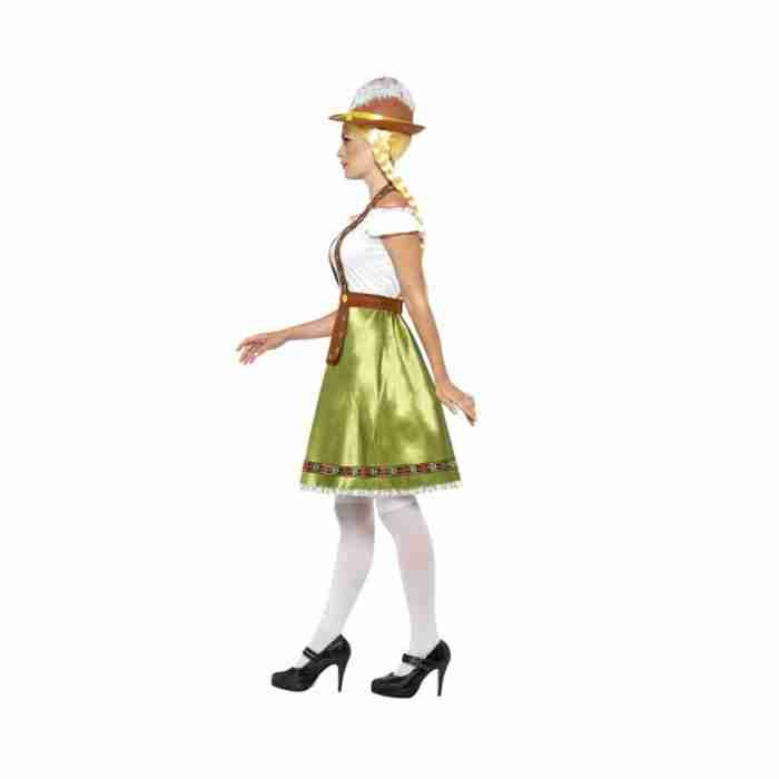 Bayerisches Dirndl Kostüm Detailansicht - carnivalstore.de