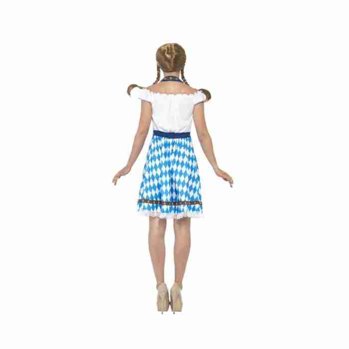 Oktoberfest Dirndl Kostüm Rückansicht - carnivalstore.de