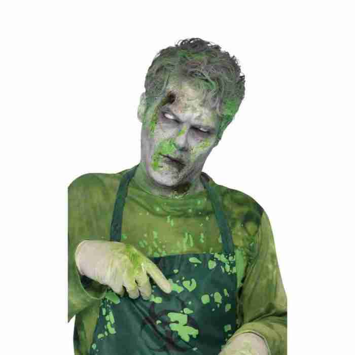 Halloween Kunstblut grün Monster Schlamm Spezialeffekt Make-up