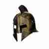 Gladiatoren Helm Spartan Bronze antiker Krieger Kopfschmuck