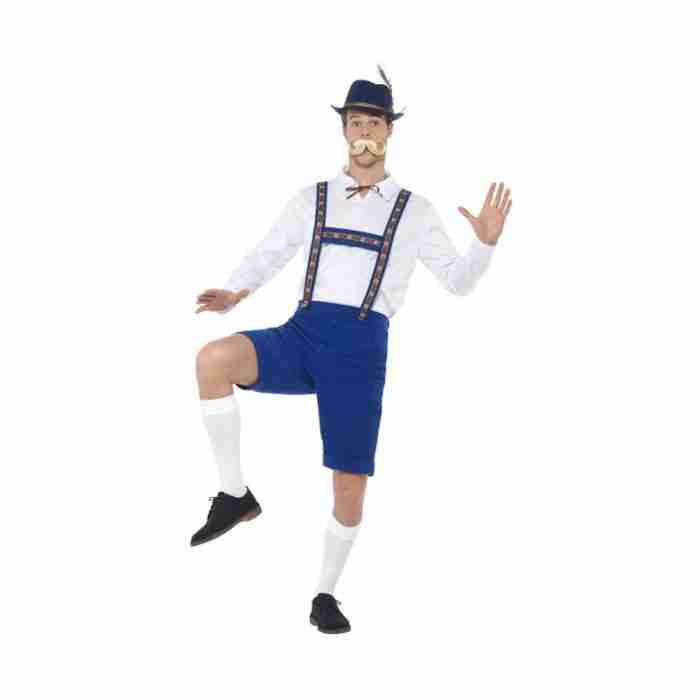Bayerisches Lederhosen Kostüm Herren Oktoberfest Tracht - carnivalstore.de