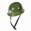 Militär Helm Grün Army Kostüm Zubehör Karneval Fasching