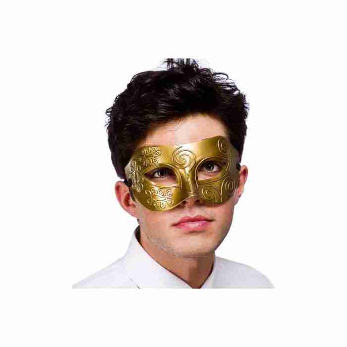 Venezianische Augenmaske Rom Gold - carnivalstore.de