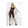 Spitze Unitard Schwarz Damen Sexy Bodysuit Karneval