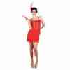 Rotes Flapper Kostüm Damen 1920er Charleston Kleid - Carnival Store GmbH