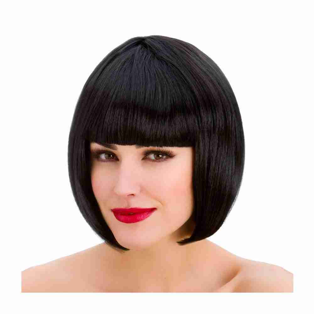 Diva Bob Perücke neon grün - carnivalstore.de