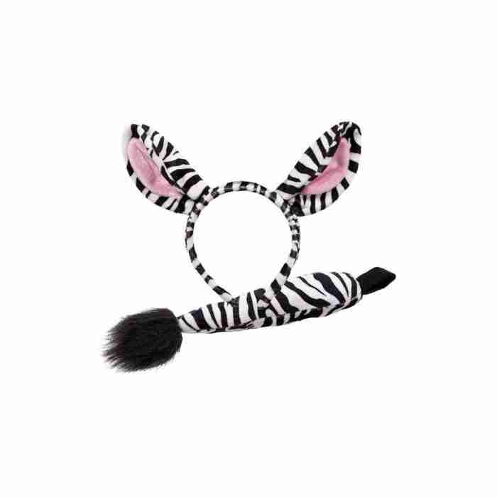 Kinder Tierohren Set Zebra - Carnival Store GmbH
