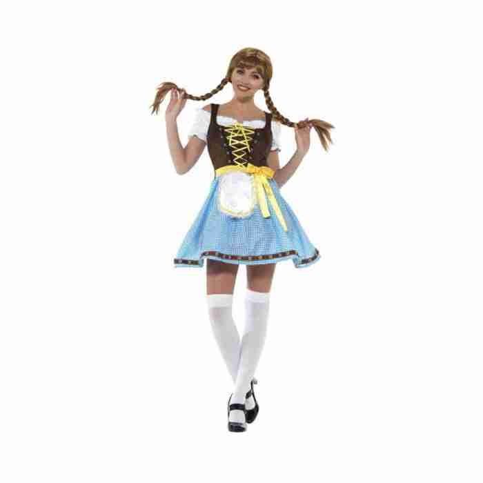 Oktoberfest Kostüm Damen Olga Bayerisches Dirndl - carnivalstore.de