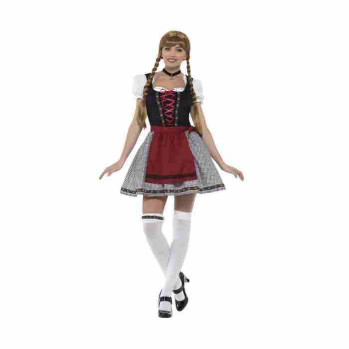 Oktoberfest Kostüm Damen Dirndl Bayerisches Trachten Outfit - carnivalstore.de
