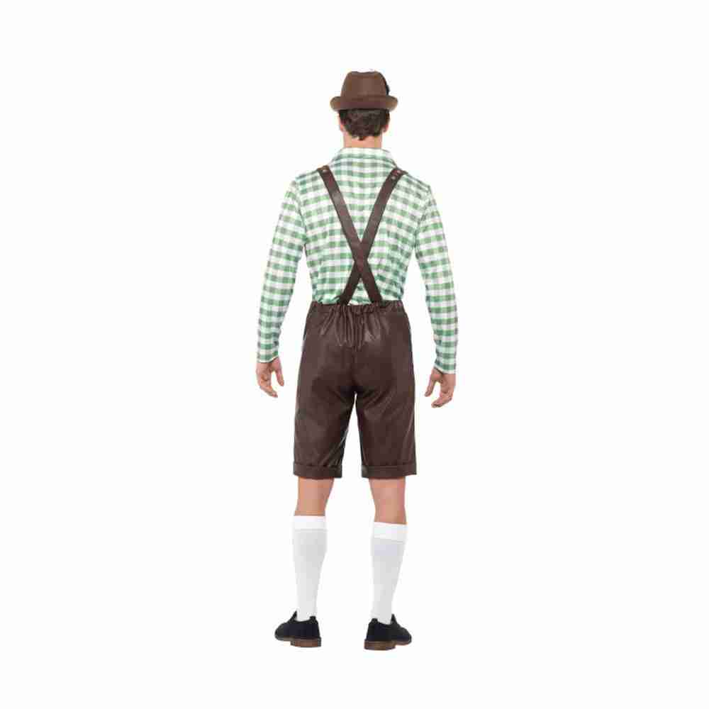 Oktoberfest Kostüm Herren - Lederhose Detail - carnivalstore.de