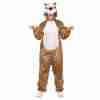 Tiger Kostüm Deluxe orange Erwachsene Tierkostüm Karneval