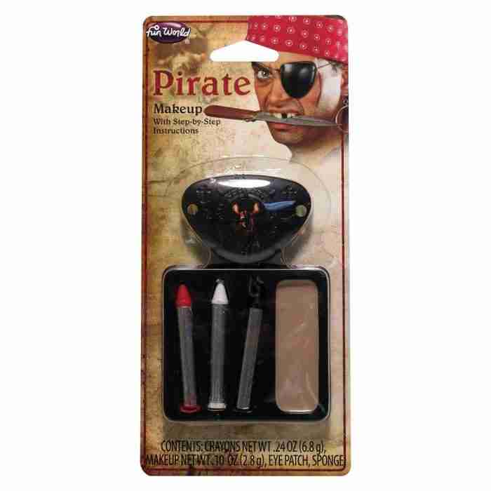 Piraten Charakter Schmink Set - carnivalstore.de