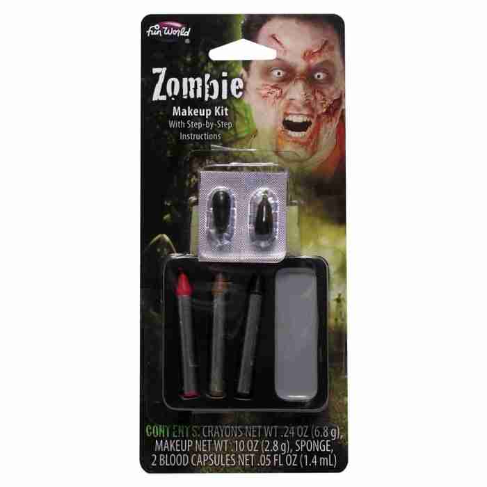 Zombie Boy Charakter Schmink Set - carnivalstore.de