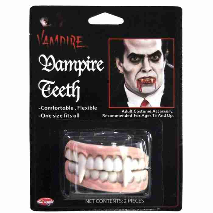 Kunstzähne Vampir Wolf Monster Pirat 4 Stile Halloween