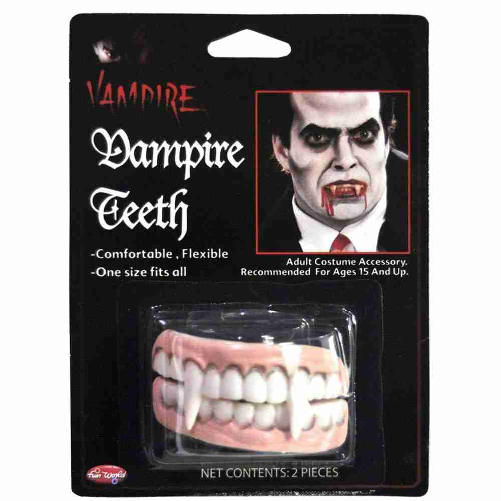 Kunstzähne Vampir Wolf Monster Pirat 4 Stile Halloween