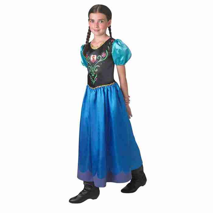 Anna Kostüm Kinder - Frozen Prinzessin Verkleidung für Mädchen