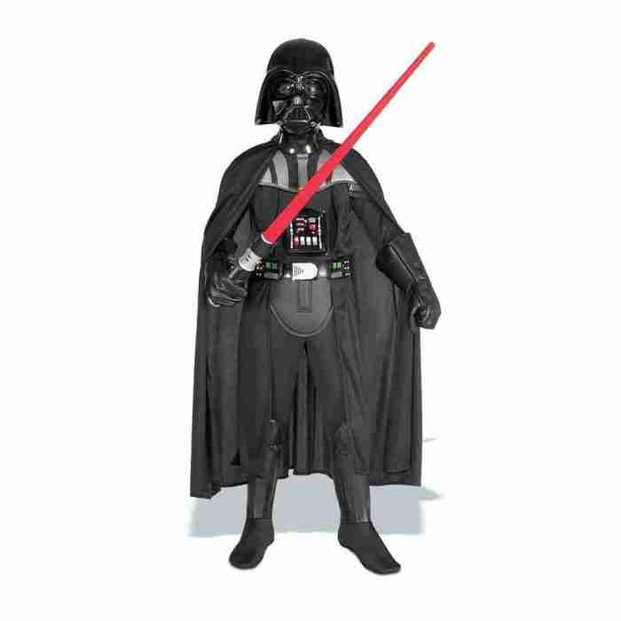 Darth Vader Kostüm Kinder schwarz Star Wars Sith Lord Verkleidung