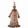 Halloween Dekoration antiker Clown animiert 81cm mit leuchtenden Augen
