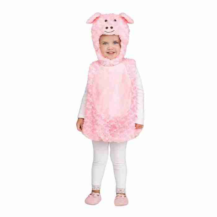 Schweinchen Kleinkind Kostüm - Rosa Ferkel Verkleidung für Kinder - carnivalstore.de