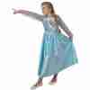 Elsa Kostüm Kinder - Disney Frozen Prinzessin Kleid blau