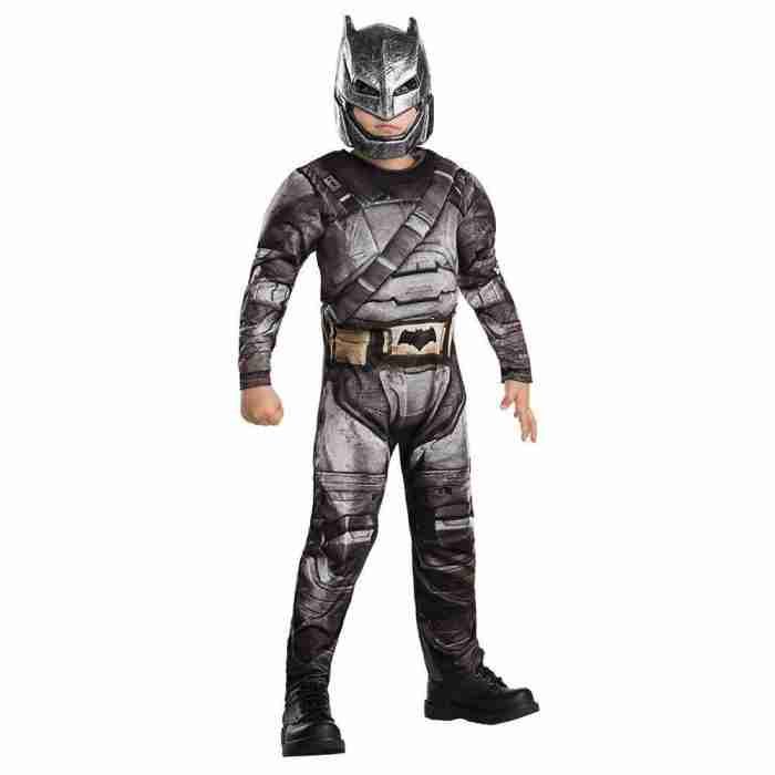 Batman Kostüm Deluxe für Kinder mit Rüstung und Maske - carnivalstore.de