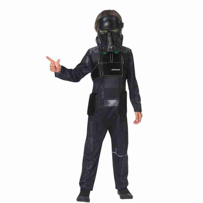 Death Trooper Kostüm Jungen - Star Wars Deluxe Verkleidung