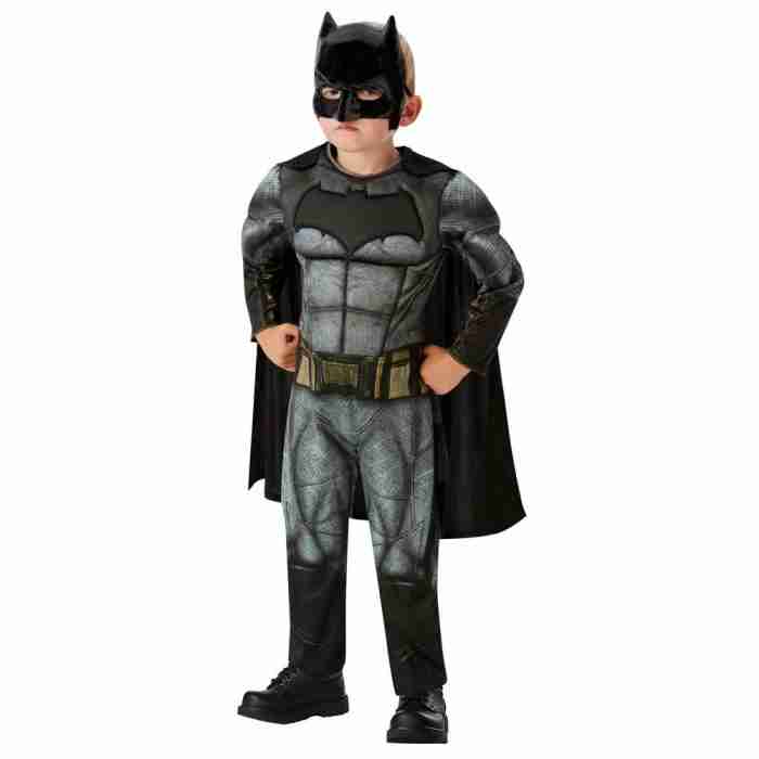 Batman Kinderkostüm Deluxe mit Cape und Maske für Superhelden-Fans