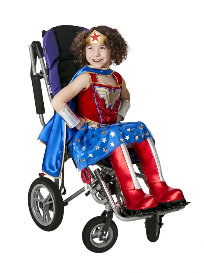 Wonder Woman Kostüm Mädchen Adaptiv - Superhelden Verkleidung für Kinder