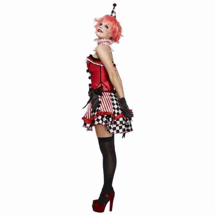 Fever Deluxe Clown Cutie Kostüm Damen - carnivalstore.de