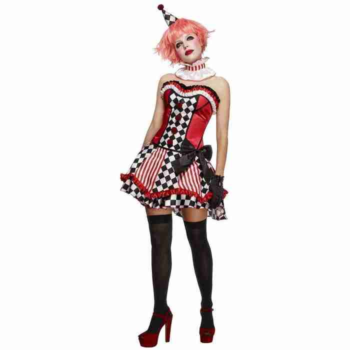 Clown Kostüm Damen Fever Deluxe - carnivalstore.de