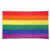 Pride Flagge Regenbogen 150x90cm LGBTQ+ Fahne bunt