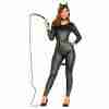 Schwarze Katzen Kostüm Damen - Sexy Katzenkostüm für Karneval