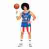 Basketball Kostüm Herren USA blau rot weiß Sportler Verkleidung