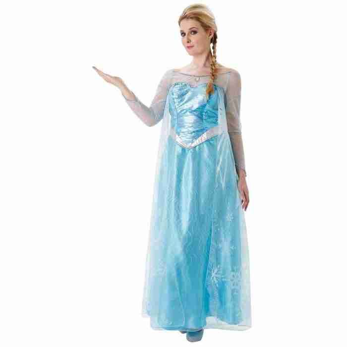 ELSA Frozen Kostüm Eiskönigin Cape Detail - carnivalstore.de