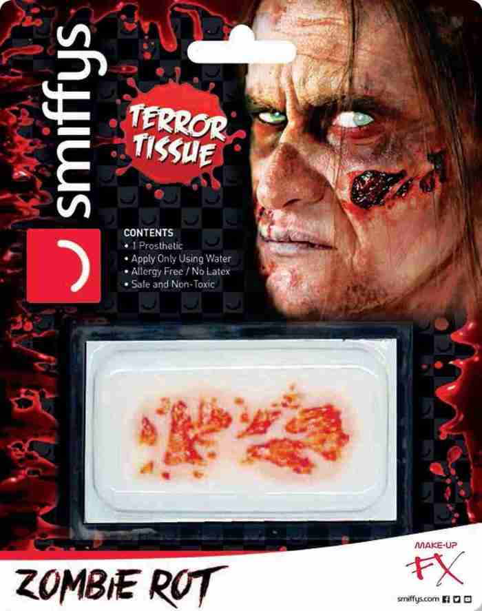 Zombie Verwesung Make-up Transfer Wunde Halloween Effekt