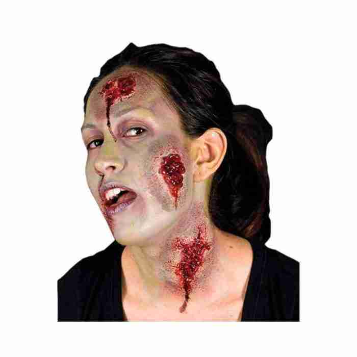 Halloween Wunden Latex Applikation 3-teilig Woochie Special Effects Make-up