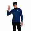 Star Trek Spock Perücke schwarz Vulkanier Kostüm Accessoire