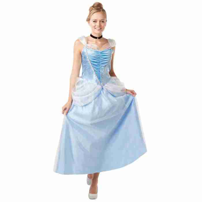 Cinderella Kostüm - Disney Prinzessin Kleid für Damen in Blau