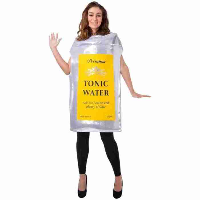 Witziges Tonic Dosen Kostüm Damen Karnevalskostüm