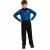 Star Trek Kostüm Kinder Spock Jumpsuit blau Starfleet Uniform