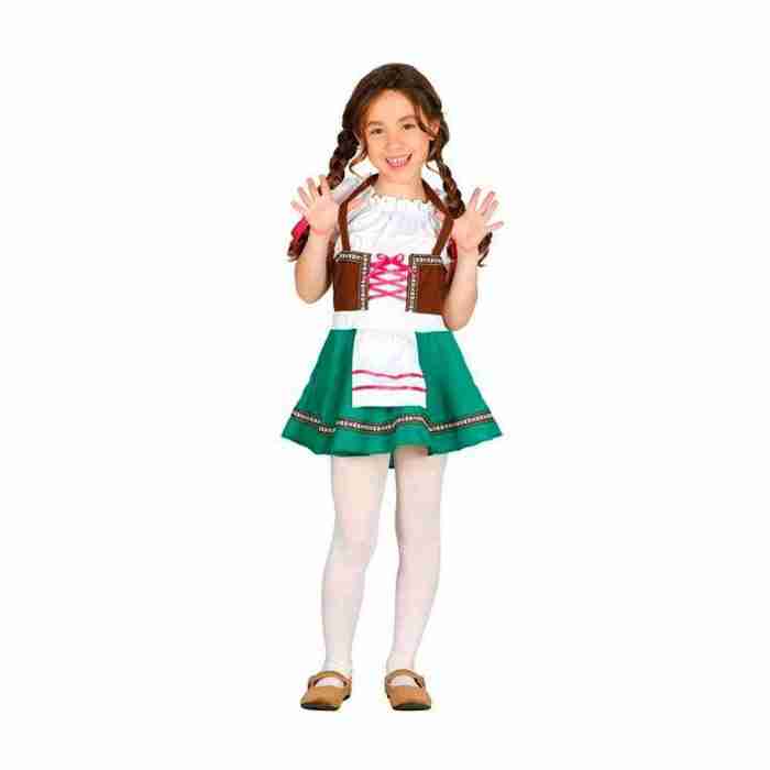 Tiroler Dirndl Kostüm Damen authentisch Oktoberfest - carnivalstore.de