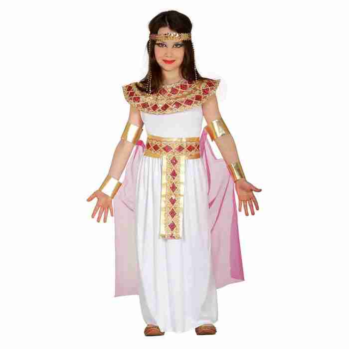 Ägyptische Königin Kostüm Mädchen Cleopatra Verkleidung für Karneval