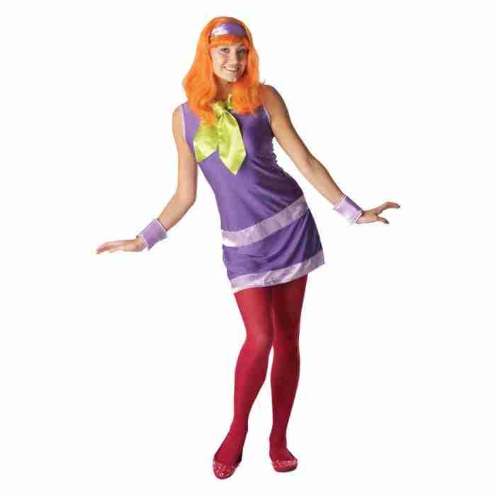 Faschingskostüm Damen Daphne Scooby Doo Kostüm Lila - carnivalstore.de