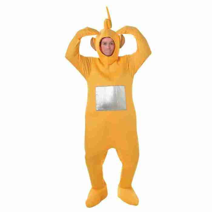 Teletubbies Kostüm Laa-Laa gelb Erwachsene Faschingskostüm