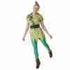 Peter Pan Kostüm Damen grün Disney Faschingskostüm