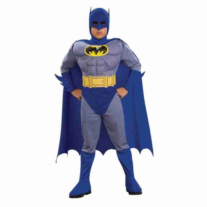Batman Kostüm Deluxe Muskelkiste für Kinder - carnivalstore.de